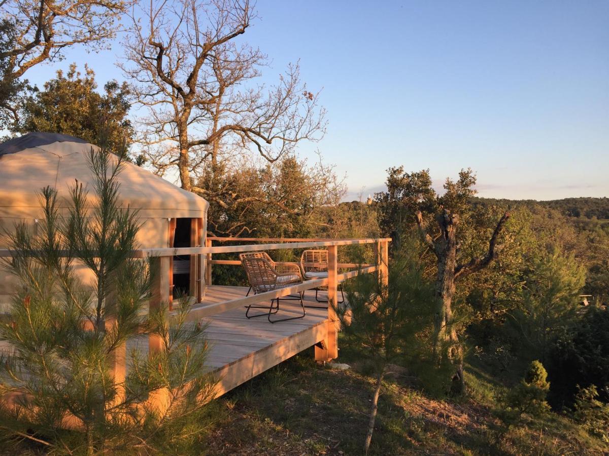 Les Yourtes De Provence Saint-Paulet-de-Caisson Cameră foto